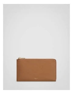 Eve Travel Wallet in Tan
