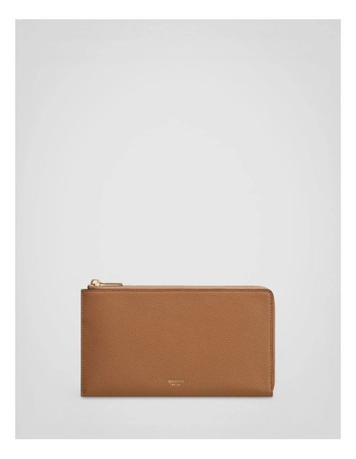 Eve Travel Wallet in Tan image 1