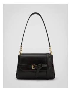 Margot Small Top Handle in Dark Chocolate