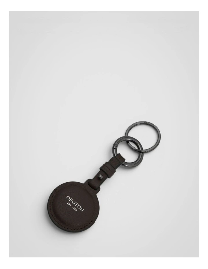 Larsen Air Tag Keychain in Dark Chocolate image 1