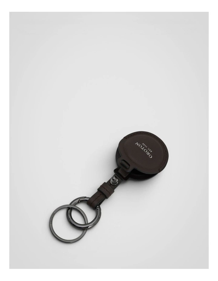 Larsen Air Tag Keychain in Dark Chocolate image 3