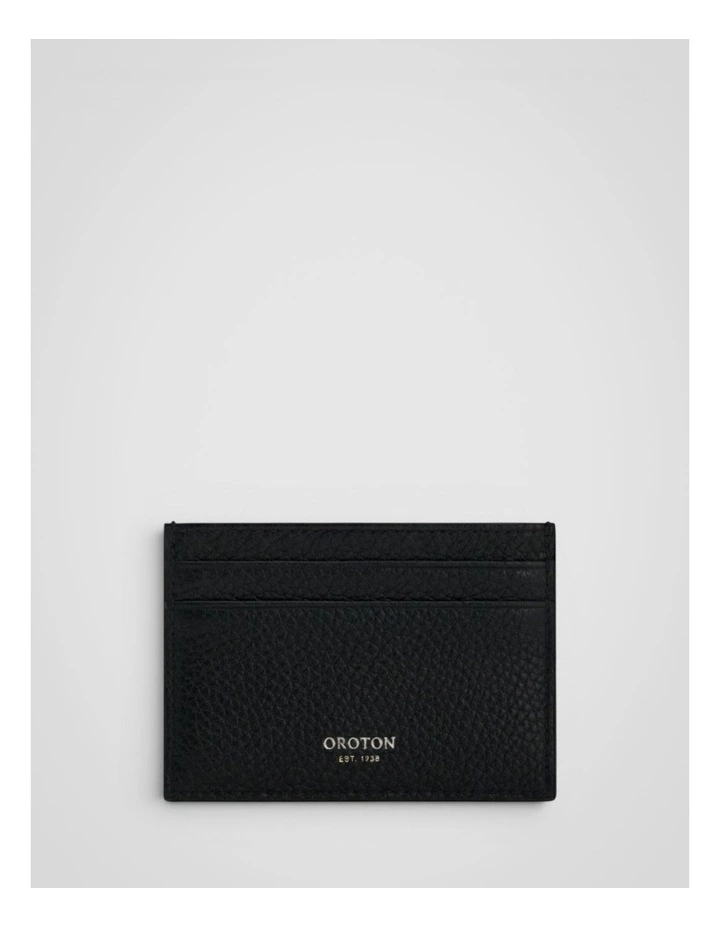 Larsen Credit Card Sleeve in Black image 1
