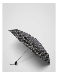 Parker Small Umbrella Black/Cream