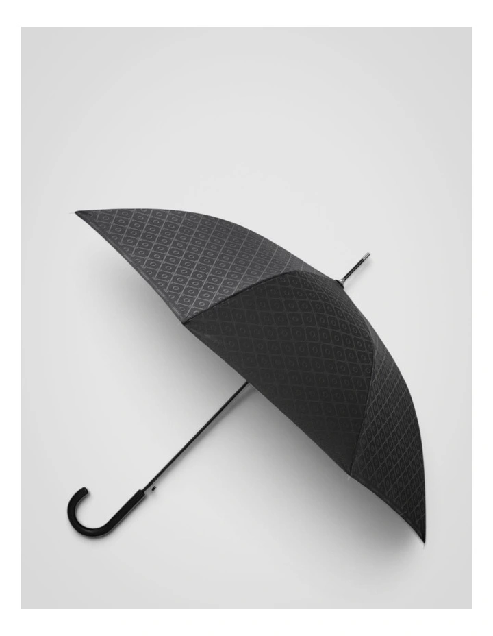 Parker Large Umbrella Black/Black image 1
