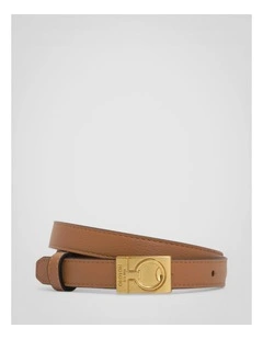 Yvonne Narrow Belt in Tan