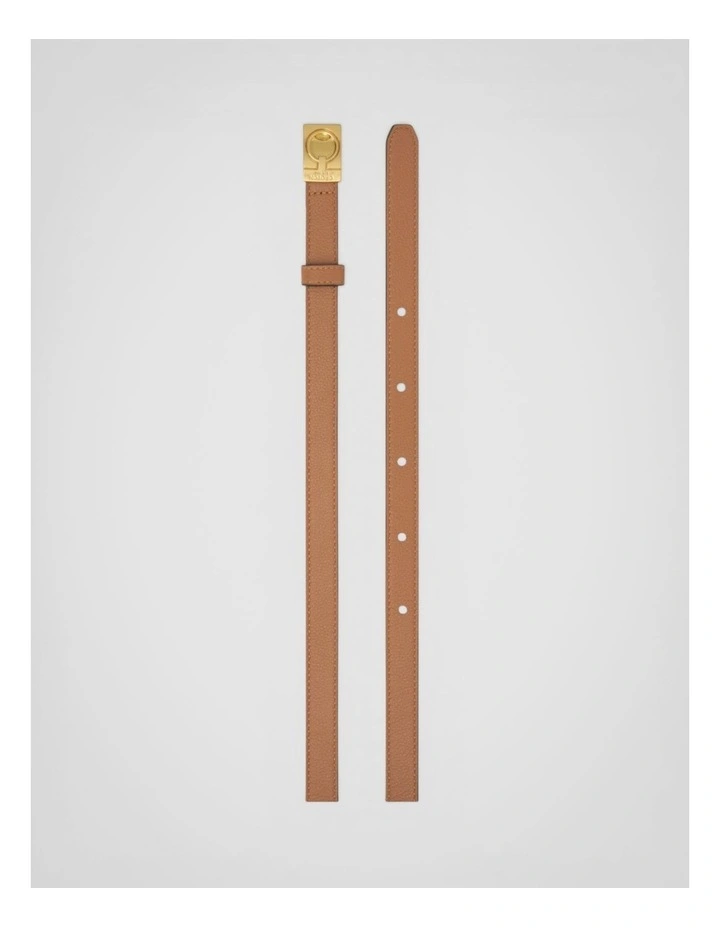 Yvonne Narrow Belt in Tan image 2