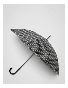 Parker Large Umbrella Black/Cream