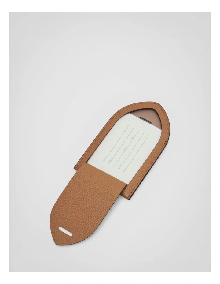 Eve Luggage Tag in Tan image 2