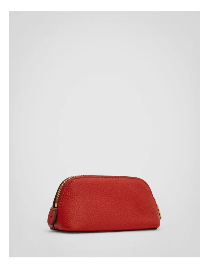 Eve Mini Beauty Case in Dark Ruby image 2
