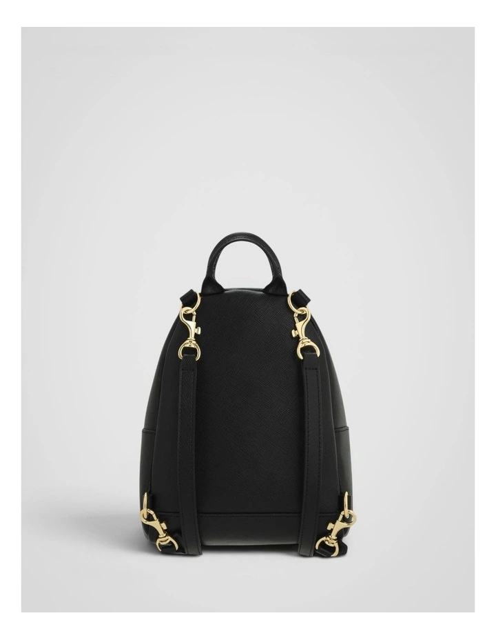 Inez Mini Backpack in Black image 2