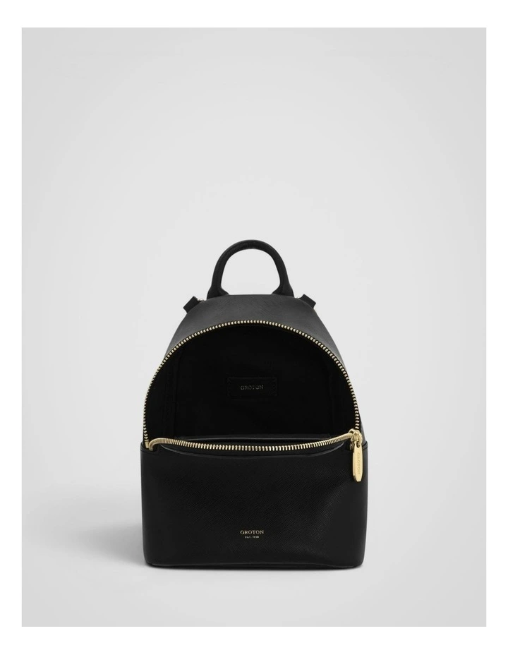 Inez Mini Backpack in Black image 3