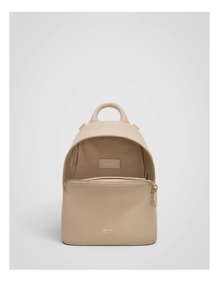 Inez Mini Backpack in Fawn image 3
