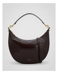 Florence Texture Medium Hobo in Mulberry