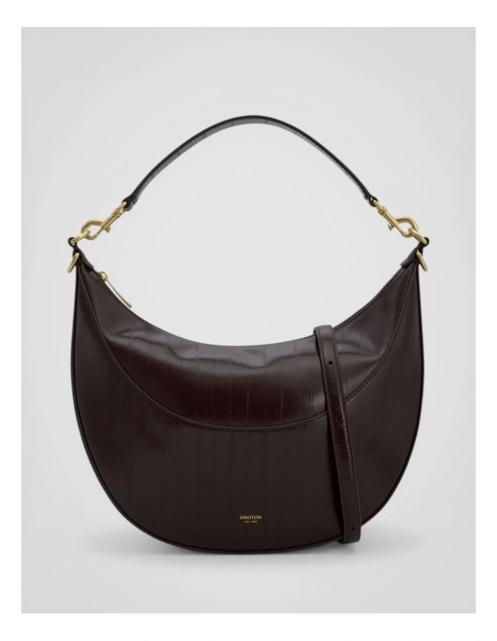 Florence Texture Medium Hobo in Mulberry image 1