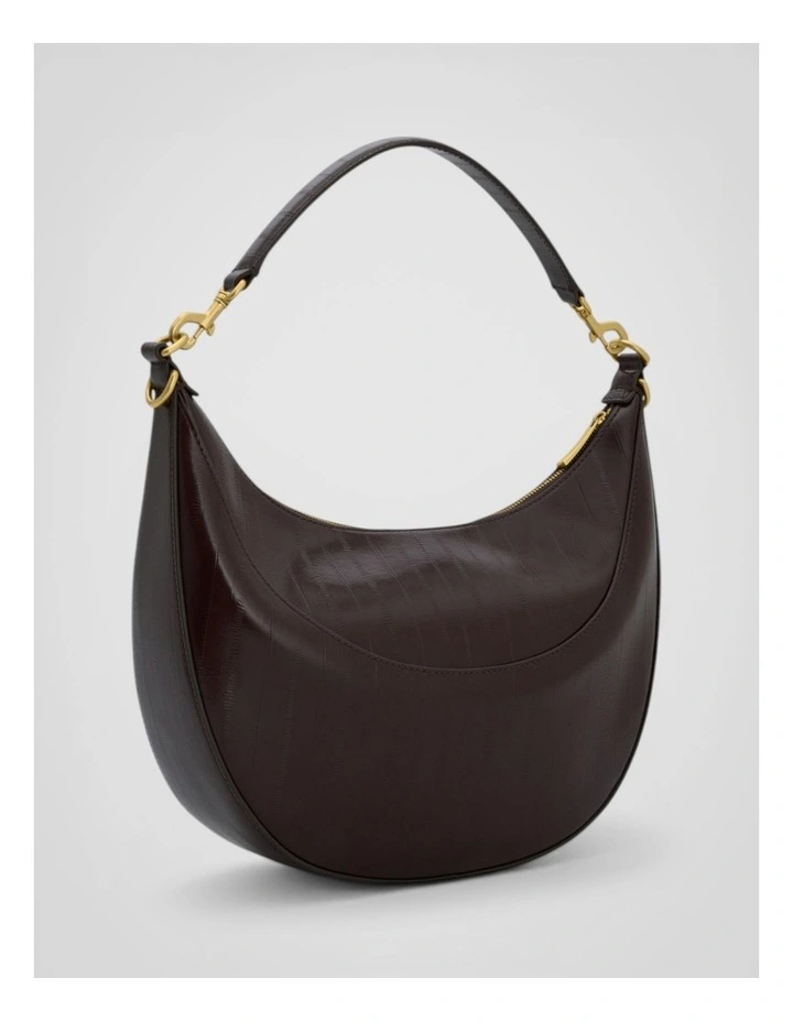 Florence Texture Medium Hobo in Mulberry image 2