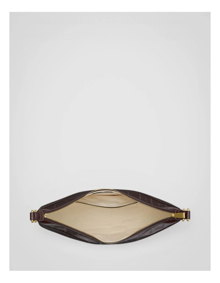 Florence Texture Medium Hobo in Mulberry image 3