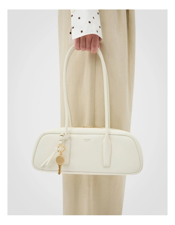Louisa Shoulder Bag in Clotted Cream image 4