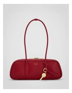 Louisa Shoulder Bag in Rouge