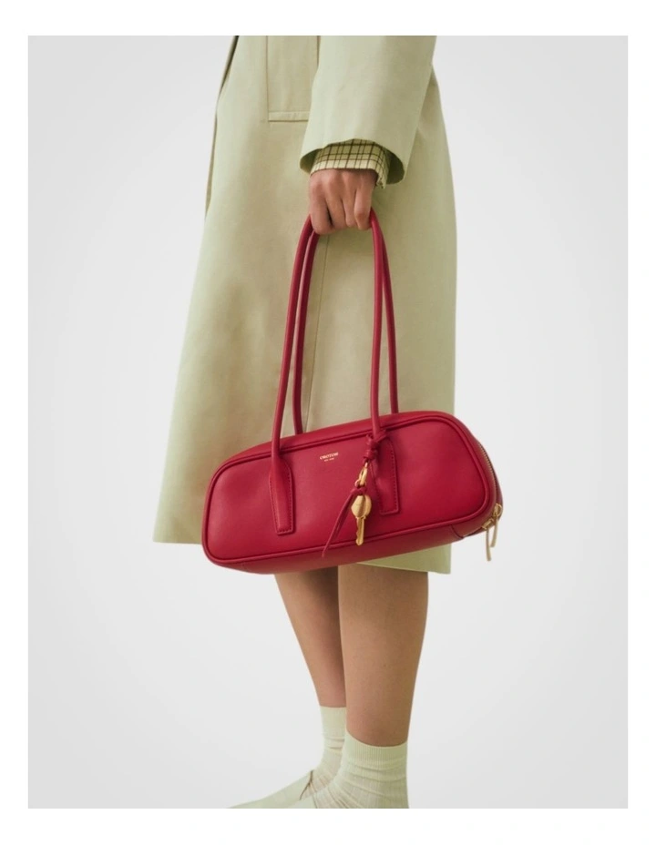 Louisa Shoulder Bag in Rouge image 5