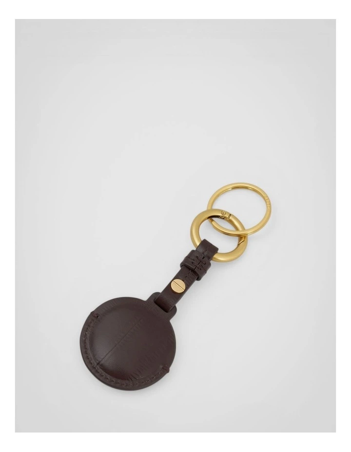 Cecile Texture Airtag Keyring Mulberry image 2