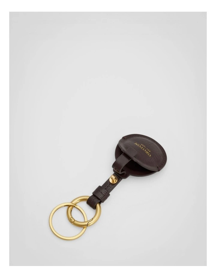 Cecile Texture Airtag Keyring Mulberry image 3