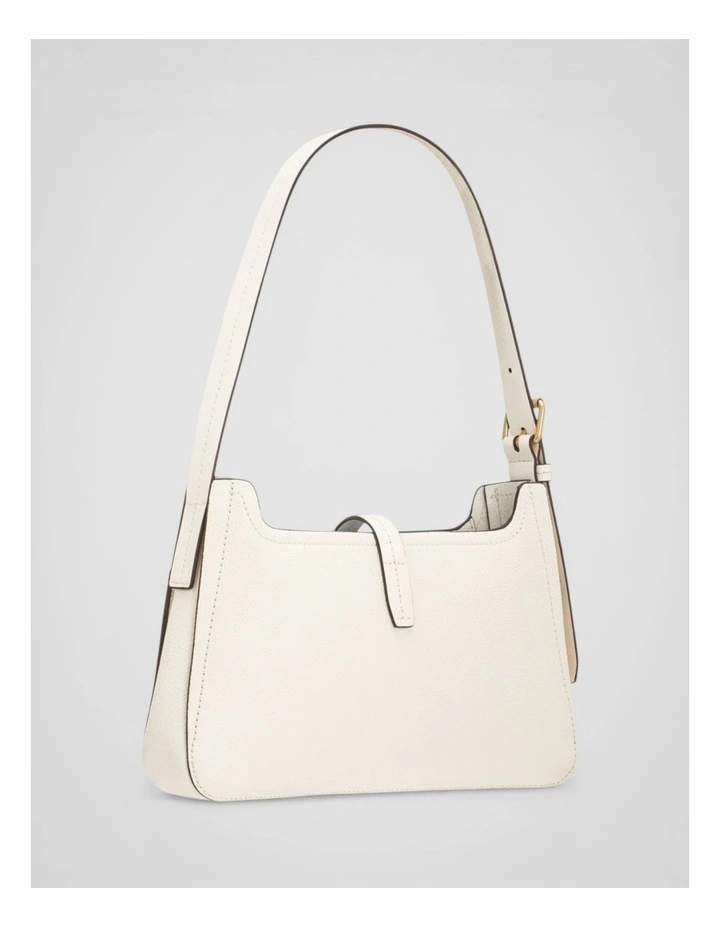 Dylan Baguette Bag in Cream image 2