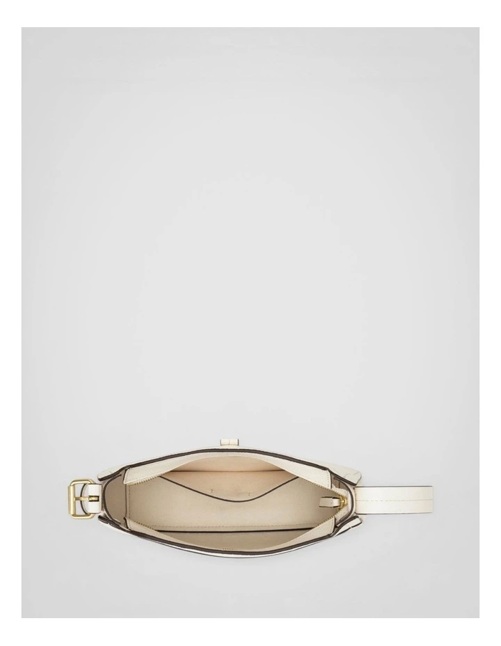 Dylan Baguette Bag in Cream image 3