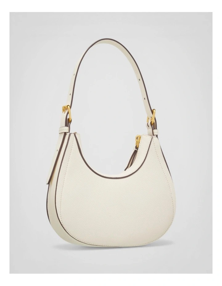 Dylan Mini Hobo Bag in Cream image 2