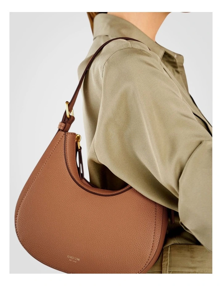 Dylan Mini Hobo Bag in Tan image 5