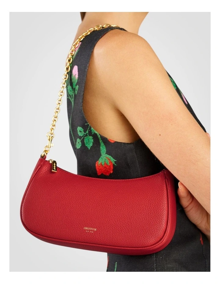 Eve Mini Baguette Dark Ruby image 4