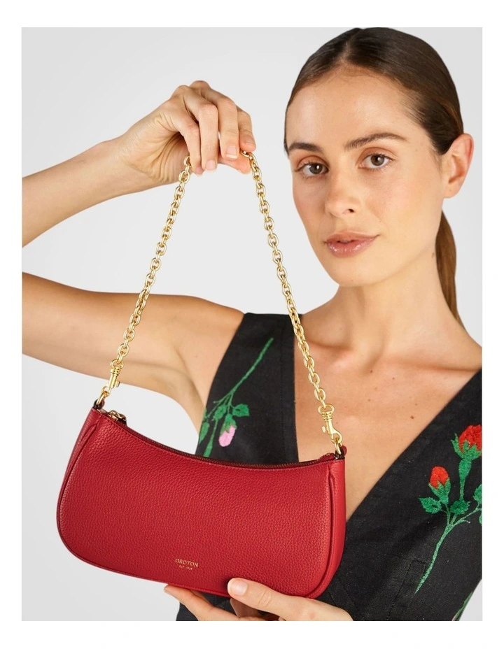 Eve Mini Baguette Dark Ruby image 5