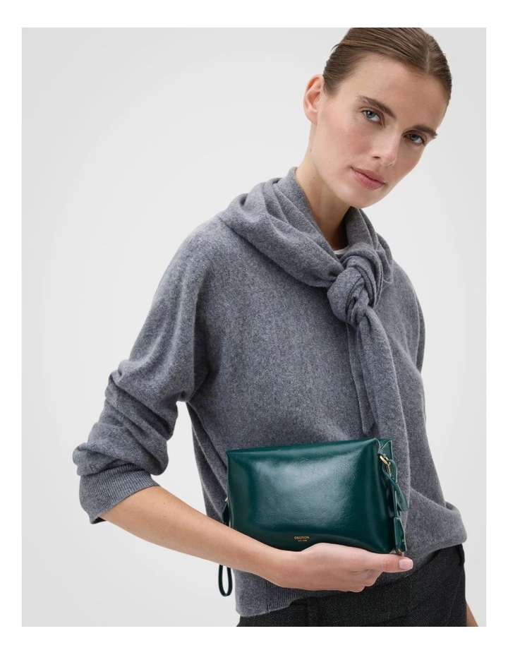 Breeze Crackle Camera Bag in Emerald image 4