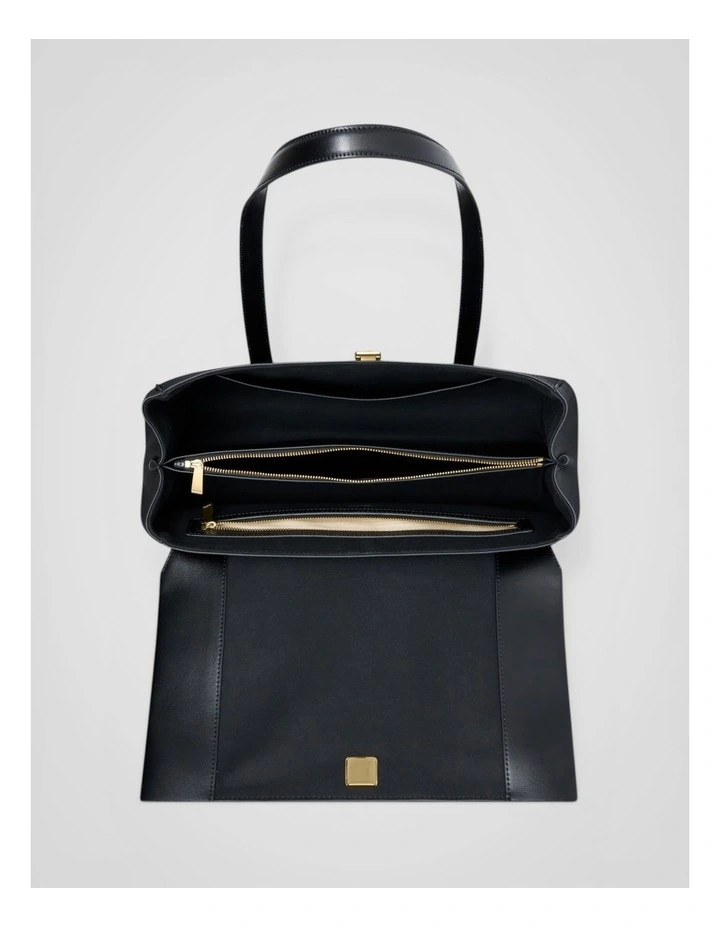 Etta Work Bag in Black image 3