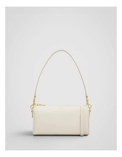 Harvey Baguette Crossbody in Cream