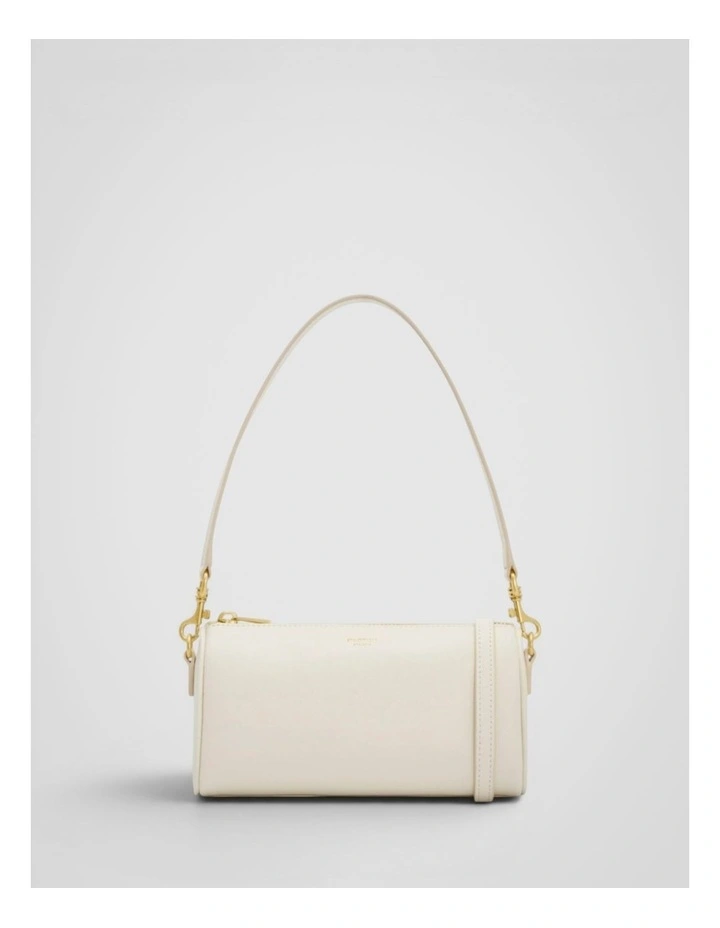 Harvey Baguette Crossbody in Cream image 1