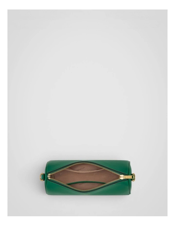 Harvey Baguette Crossbody in CROCODILE image 3