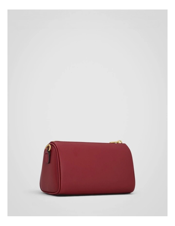 Harvey Baguette Crossbody in BERRY image 2