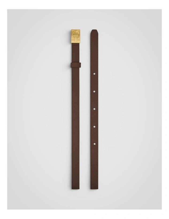 Yvonne Narrow Belt in Coffee Bean image 2
