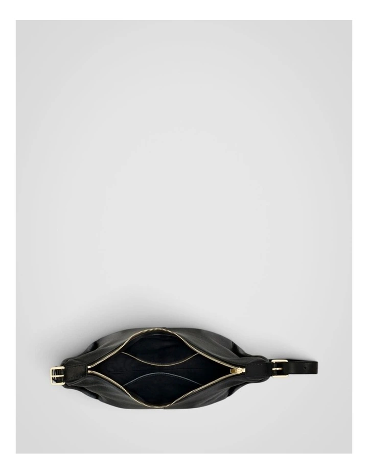 Dorit Hobo Bag in Black image 3