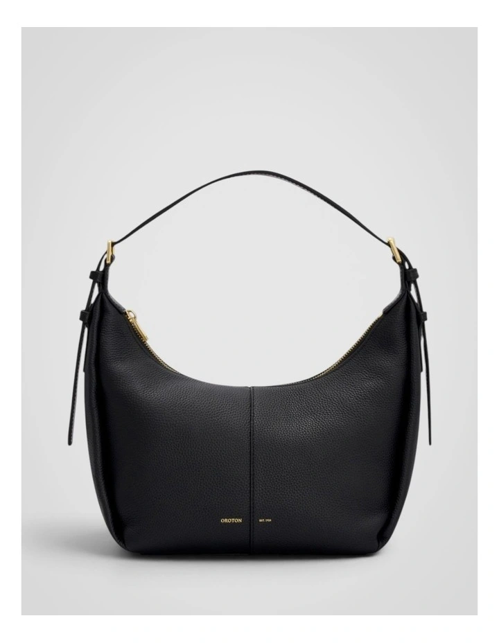 Dorit Small Hobo Bag in Black image 1