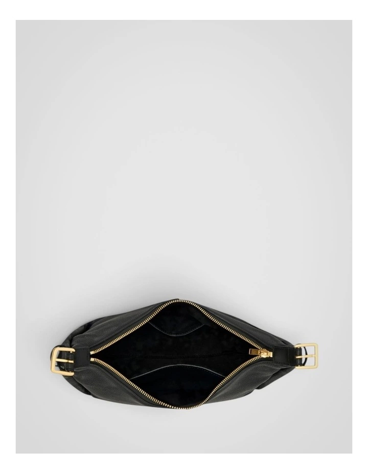 Dorit Small Hobo Bag in Black image 3