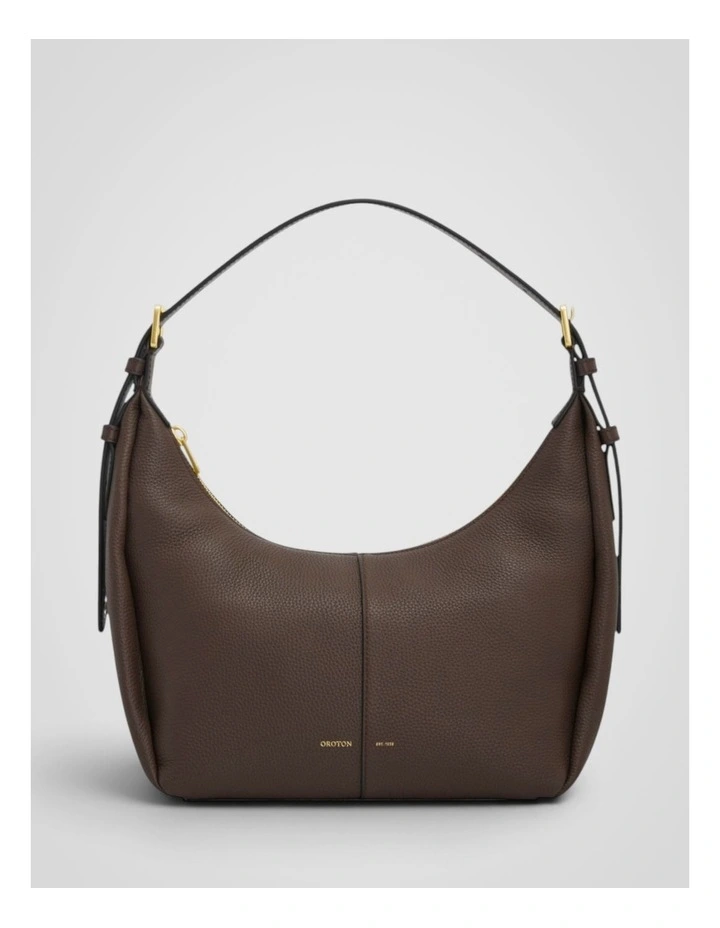 Dorit Small Hobo Bag in COFFEE BEAN image 1