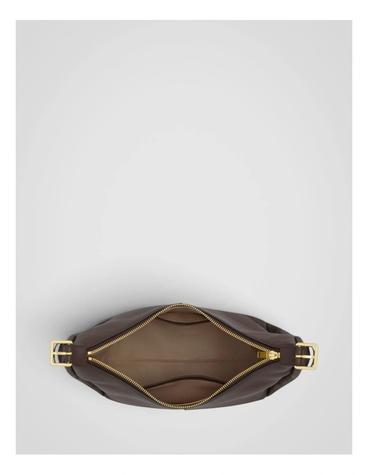 Dorit Small Hobo Bag in COFFEE BEAN image 3