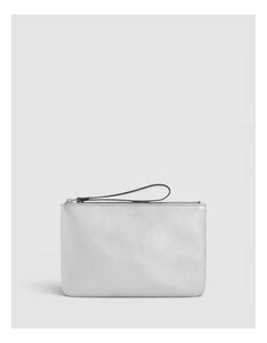 Eve Medium Pouch in Silver