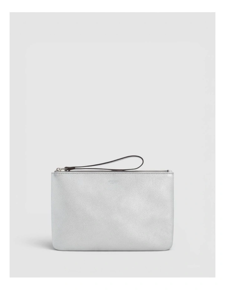 Eve Medium Pouch in Silver image 1