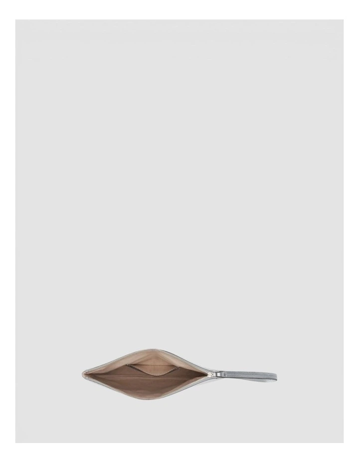Eve Medium Pouch in Silver image 3