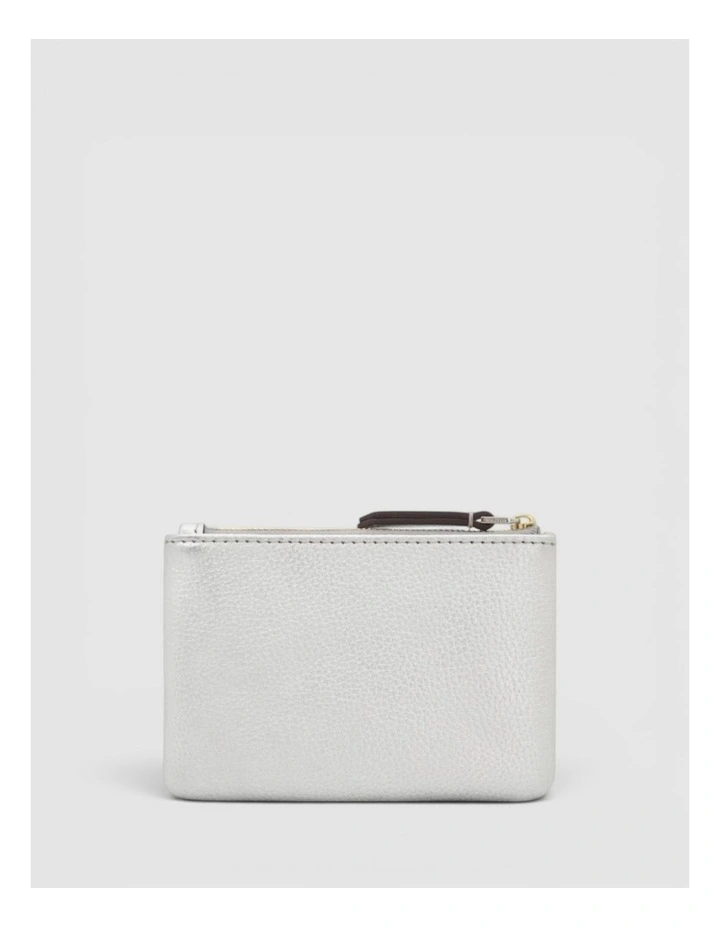Eve Small Pouch in Silver image 2