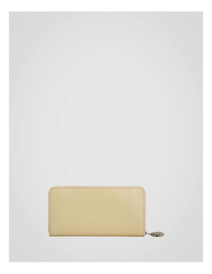Ophelia Smooth Large Wallet in Blonde image 2