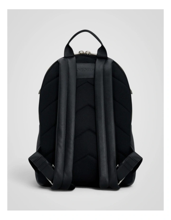 Oscar Pebble Backpack in Black image 2