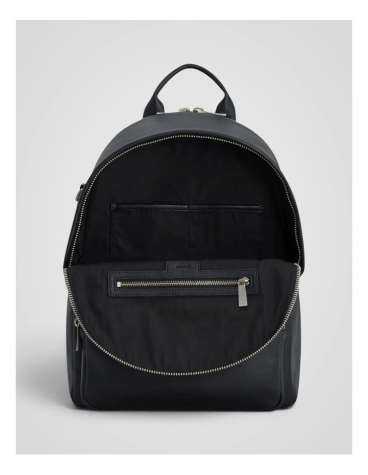 Oscar Pebble Backpack in Black image 4